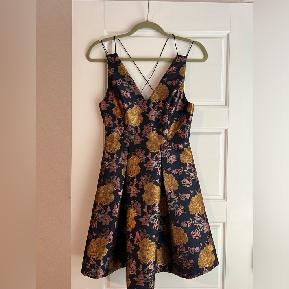 Topshop Jacquard dress